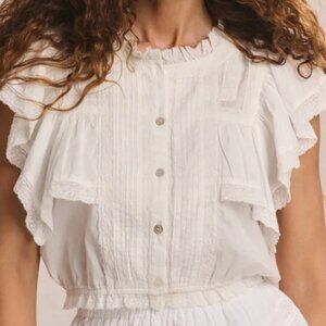 Loveshackfancy Nora Top Size Small